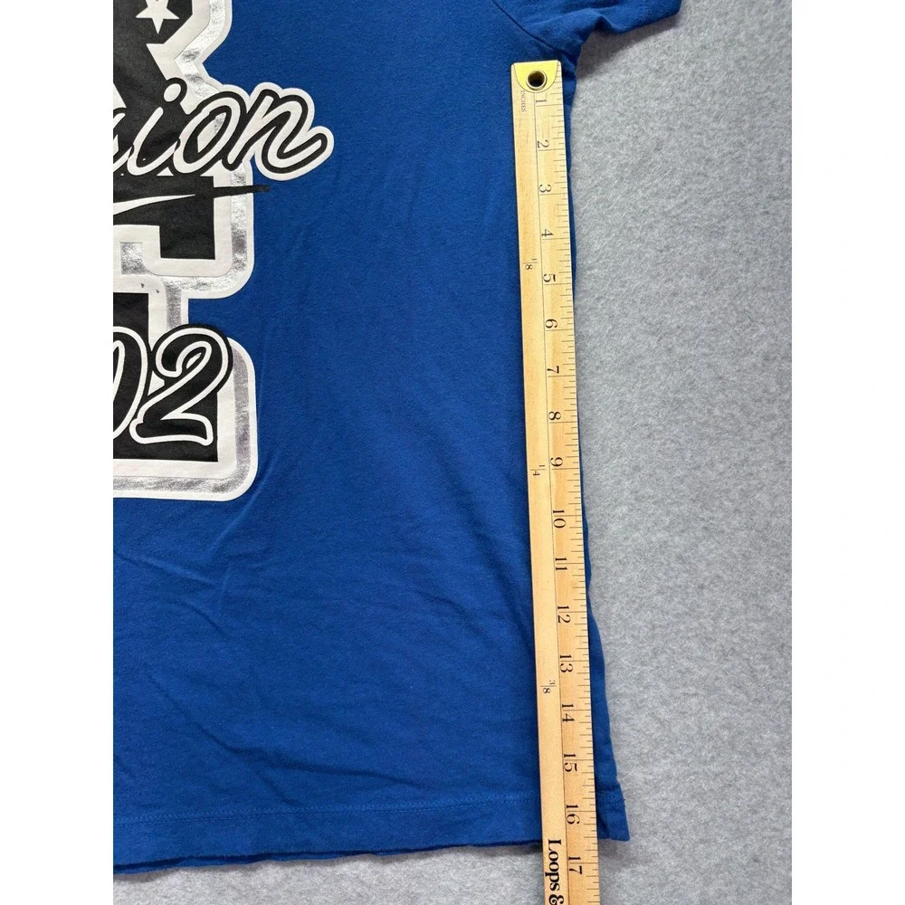 True Religion Mens Blue Graphic Tee Shirt TR Religion 02 Star Logo XL 109435C